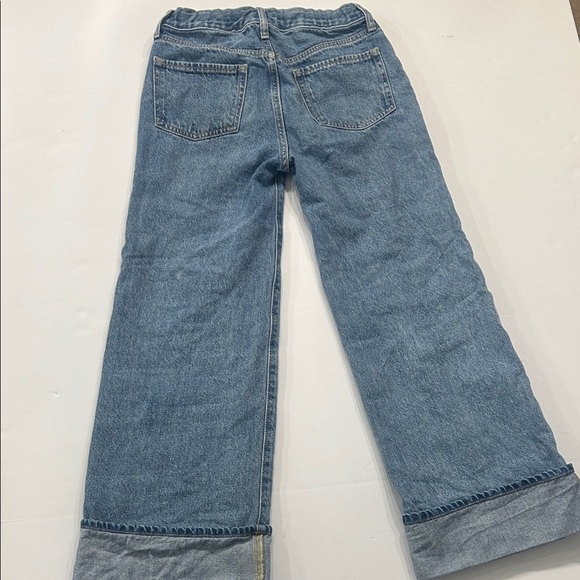 Old Navy wide leg baggy cuffed jean - Picture 3 of 3